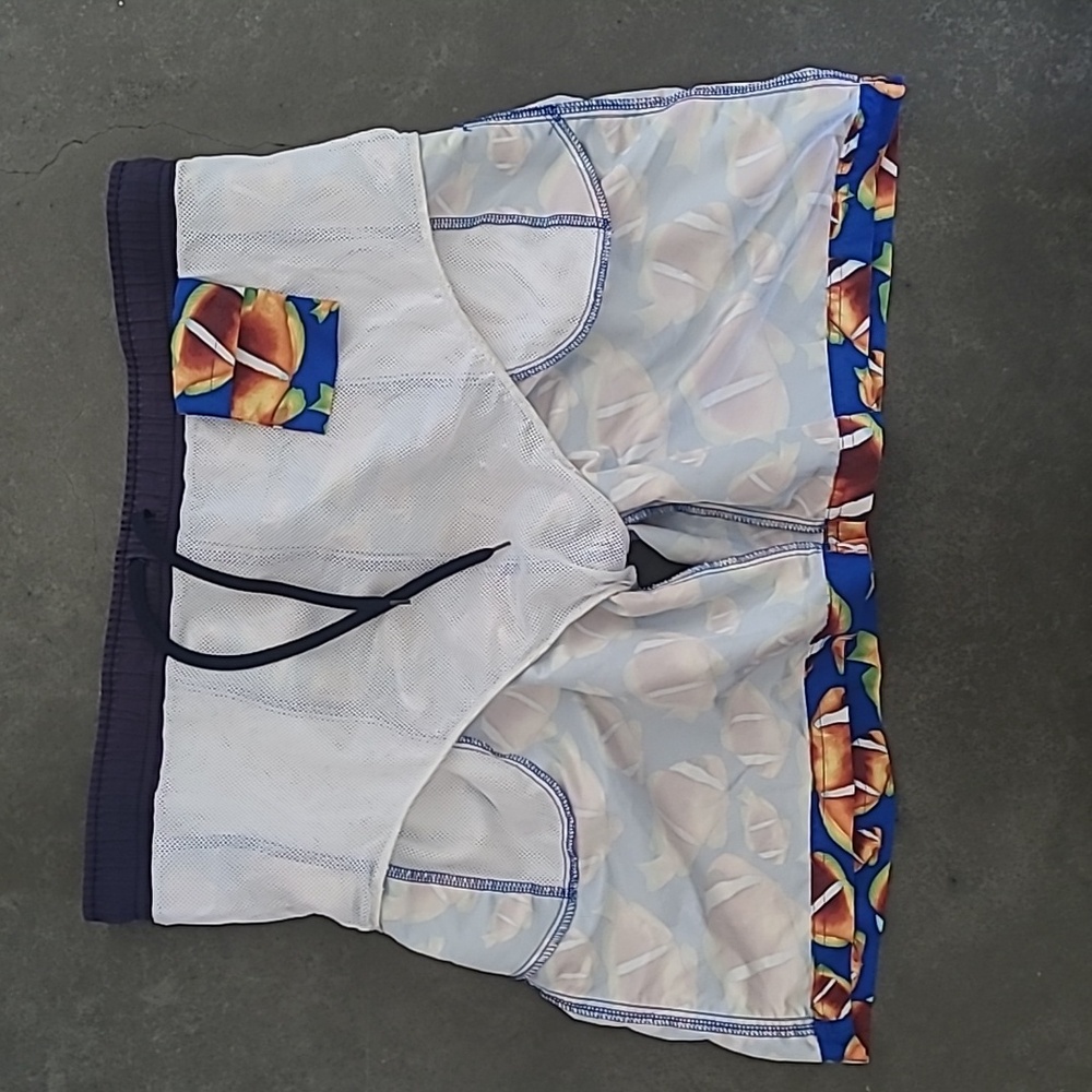 RALPH LAUREN POLO SPORT TROPICAL FISH PRINT SWIM SHORTS - Picture 12 of 13